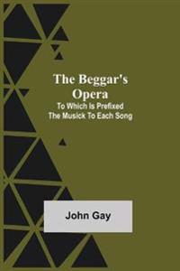 Kirjan kansi "The Beggar's Opera; to Which is Prefixed the Musick to Each Song"
