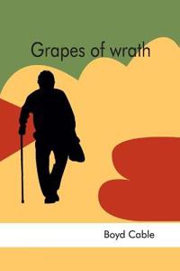 Kirjan kansi "Grapes of Wrath"