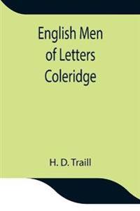 English Men Of Letters; Coleridge