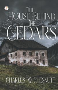 Kirjan kansi "The House Behind the Cedars"