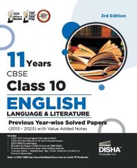 11 Years Cbse Class 10 English Language & Literature Previous Year-Wis
