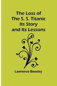Bokomslag for "The Loss of the S. S. Titanic"