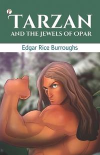 Kirjan kansi "Tarzan and the Jewels of Opar"
