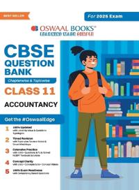 CBSE Question Bank Chapterwise and Topicwise SOLVED PAPERS_Class 11_Accountancy_For Exam 2024-25