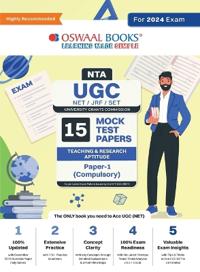 UGC NET Paper-1 | 15 Mock Test Papers | General Aptitude (Compulsory) | Year For 2024 Exam