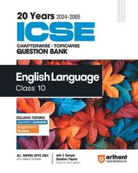 ICSE Chapter wise English Language Paper 1 Class 10 (EditionVI)