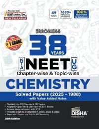 Errorless 38 Years NTA NEET (UG) Chapter-wise & Topic-wise CHEMISTRY Solved Papers (2025 - 1988) with Value Added Notes 20th Edition | New Syllabus PYQs Question Bank for 2026 Exam