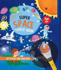 Booktopus Torch Discovery Book - Super Space Hidden Picture Book with Torch - Learning Activity Books for Kids 4+ Years - Interactive Book