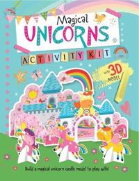 Booktopus Build It Activity Kit - Magical Unicorns 3D Model Making Kit with Book - DIY Craft Kit for Kids 3-6+ Years - Learning Through Play