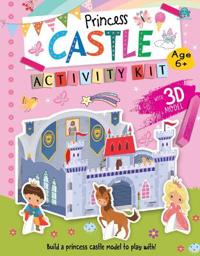 Booktopus Build It Activity Kit - Princess Castle 3D Model Making Kit with Book - DIY Craft Kit for Kids 3-6+ Years - Learning Through Play
