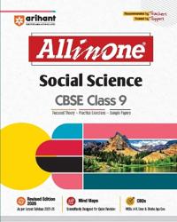 Arihant All in One Social Science Class 9 for Cbse Exams 2025-26 as Per ...