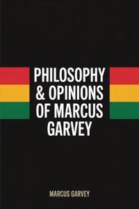 Kirjan kansi "Philosophy & Opinions Of Marcus Garvey"