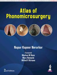 Bokomslag for "Atlas of Phonomicrosurgery"