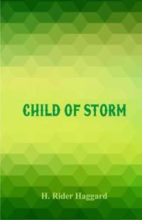 Kirjan kansi "Child Of Storm"