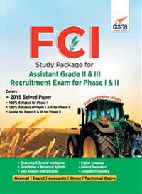 Fci Study Package for Assistant Grade II & III Recruitment Exam for Phase I & II