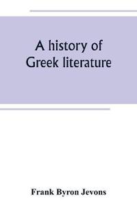 A history of Greek literature