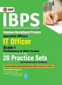 Ibps 2019 Specialist Officers it Officer Scale I (Preliminary & Main) - 20 Practice Sets