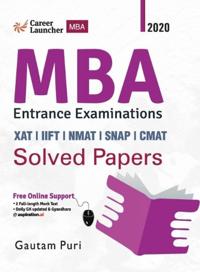 MBA 2020-21 Solved Papers (Xat|Iift|Nmat|Snap|Cmat)