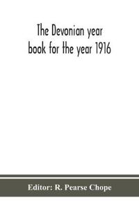 Bokomslag for "The Devonian Year Book For The Year 1916"
