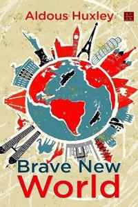Kirjan kansi "BRAVE NEW WORLD"