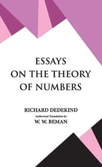 Bokomslag for "Essays on the Theory of Numbers"