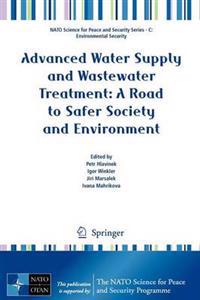 Kirjan kansi "Advanced Water Supply and Wastewater Treatment: A Road to Safer Society and Environment"