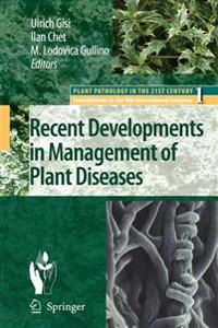 Bokomslag for "Recent Developments in Management of Plant Diseases"