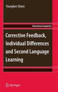 Bokomslag for "Corrective Feedback, Individual Differences and Second Language Learning"