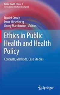 Bokomslag för "Ethics in Public Health and Health Policy"