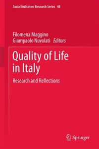 Bokomslag för "Quality of life in Italy"