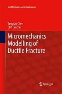 Bokomslag for "Micromechanics Modelling of Ductile Fracture"