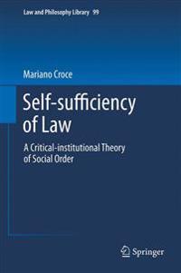 Bokomslag for "Self-sufficiency of Law"