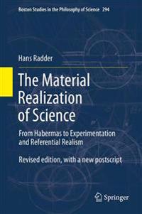 Bokomslag for "The Material Realization of Science"