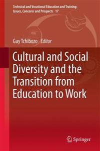 Kirjan kansi "Cultural and Social Diversity and the Transition from Education to Work"