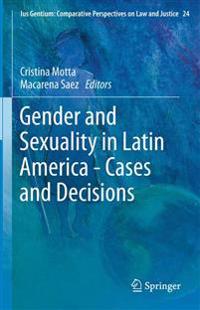 Bokomslag for "Gender and Sexuality in Latin America - Cases and Decisions"