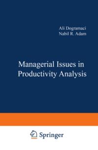 Studies in Productivity Analysis