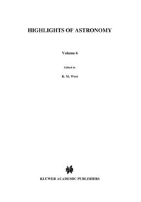 International Astronomical Union Highlights