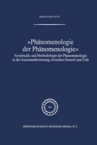 Phänomenologie der Phänomenologie