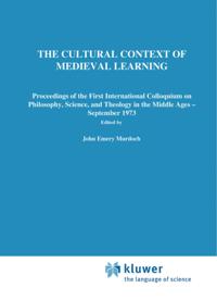 Cultural Context of Medieval Learning