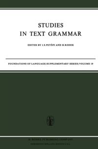 Foundations of Language Supplementary Series