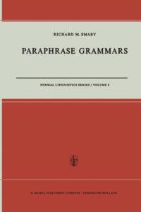 Formal Linguistics Series