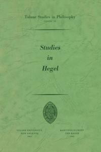 Tulane Studies in Philosophy