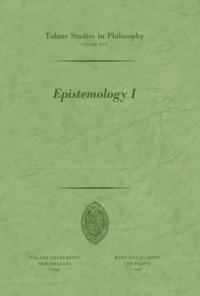 Tulane Studies in Philosophy