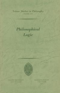 Tulane Studies in Philosophy