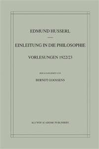 Einleitung in die Philosophie