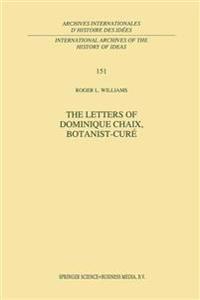 The Letters of Dominique Chaix, Botanist-Curé