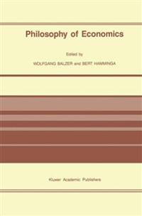 Philosophy of Economics