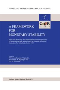 Financial and Monetary Policy Studies