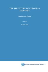 Studies in Industrial Organization