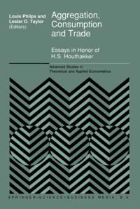 Advanced Studies in Theoretical and Applied Econometrics